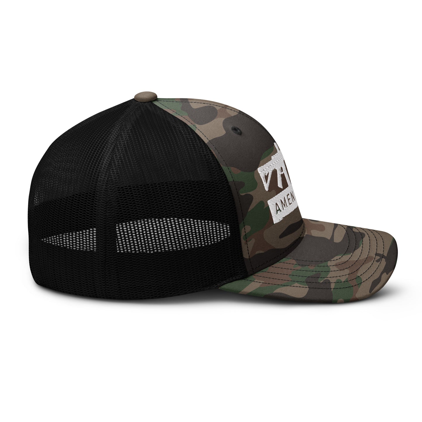 2nd Amendment Camouflage Trucker Hat