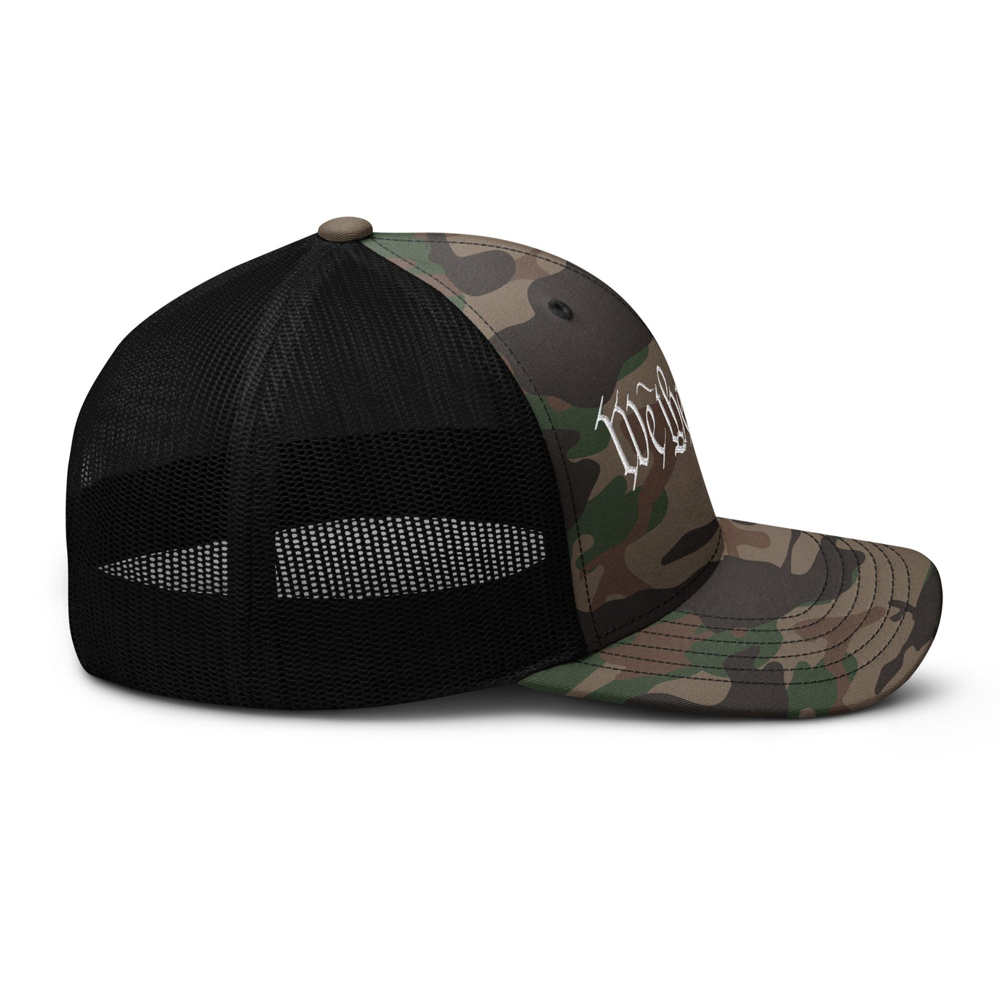 We The People Camouflage Trucker Hat