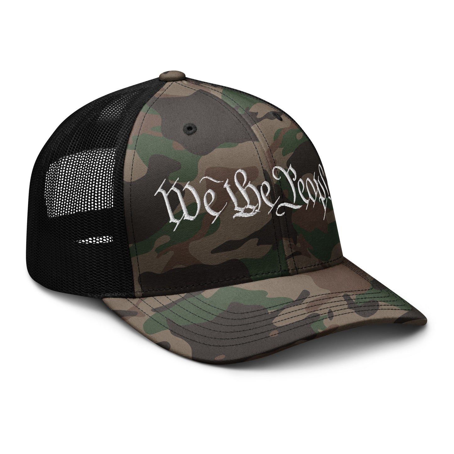 We The People Camouflage Trucker Hat