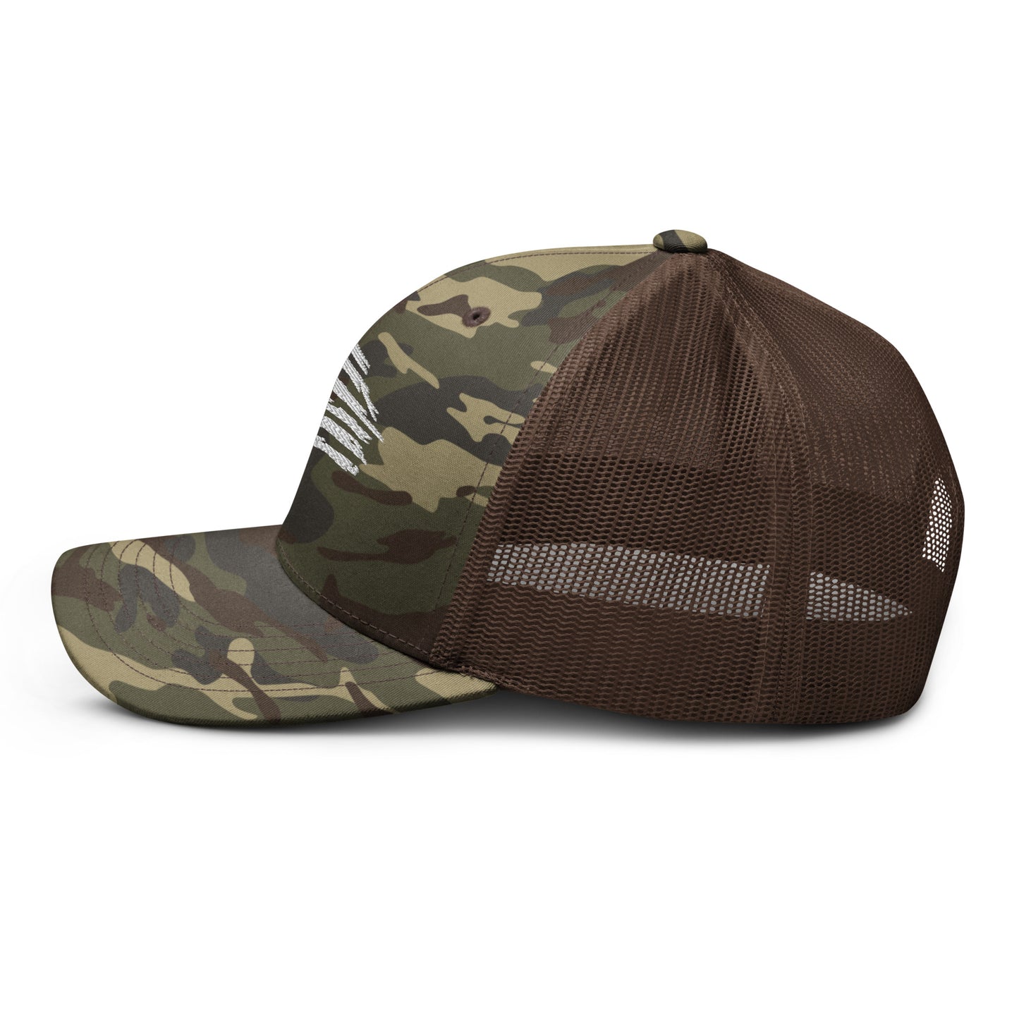 American Flag Camouflage Trucker Hat