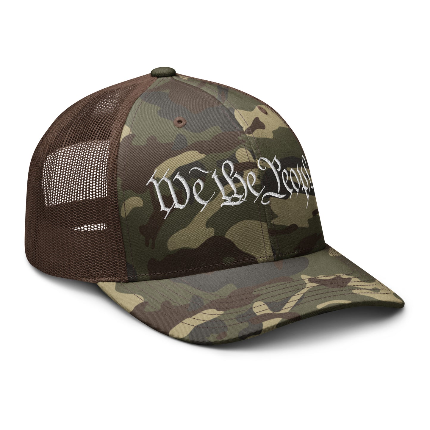 We The People Camouflage Trucker Hat