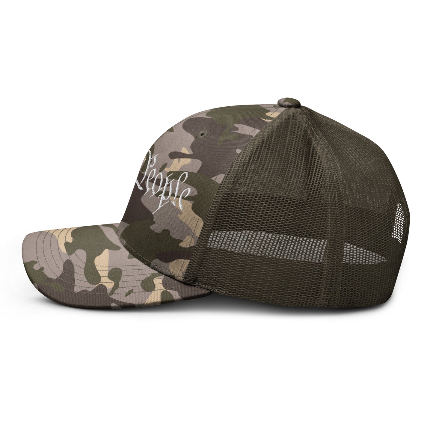 We The People Camouflage Trucker Hat