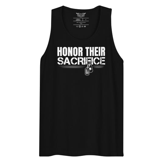 Honor Their Sacrifice Unisex Tank Top