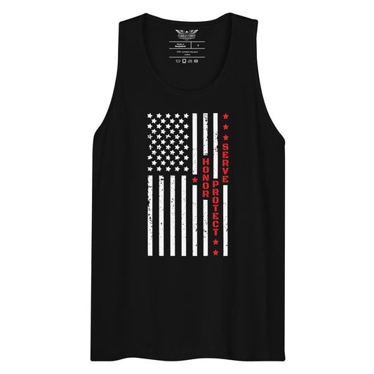 Honor Protect Serve Unisex Tank Top