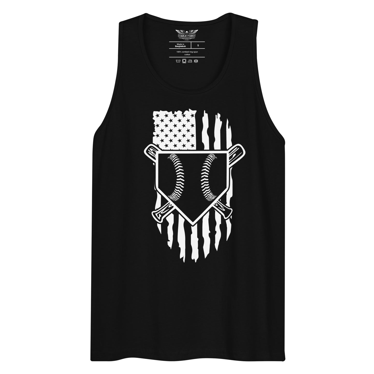 Baseball Flag Unisex Tank Top