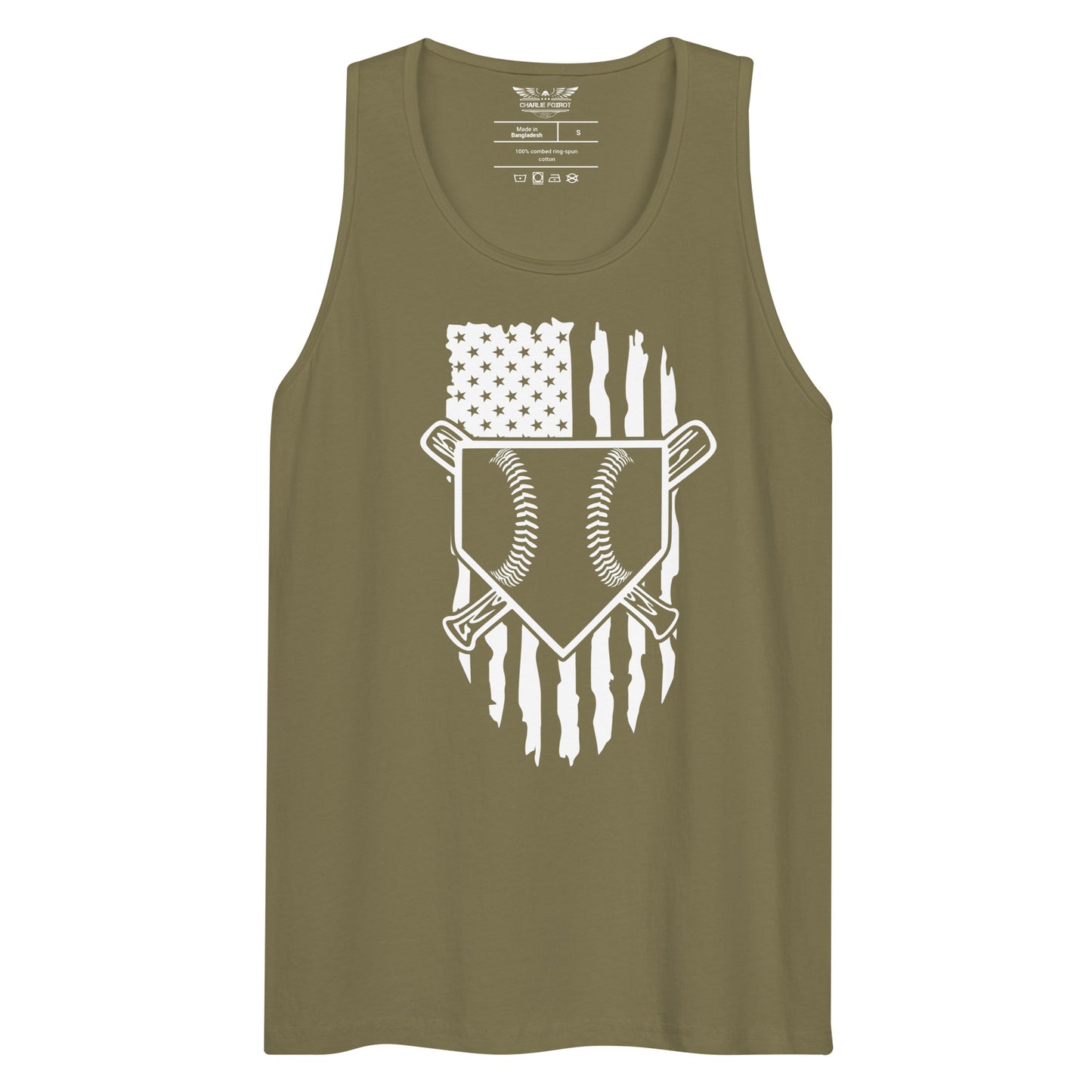 Baseball Flag Unisex Tank Top