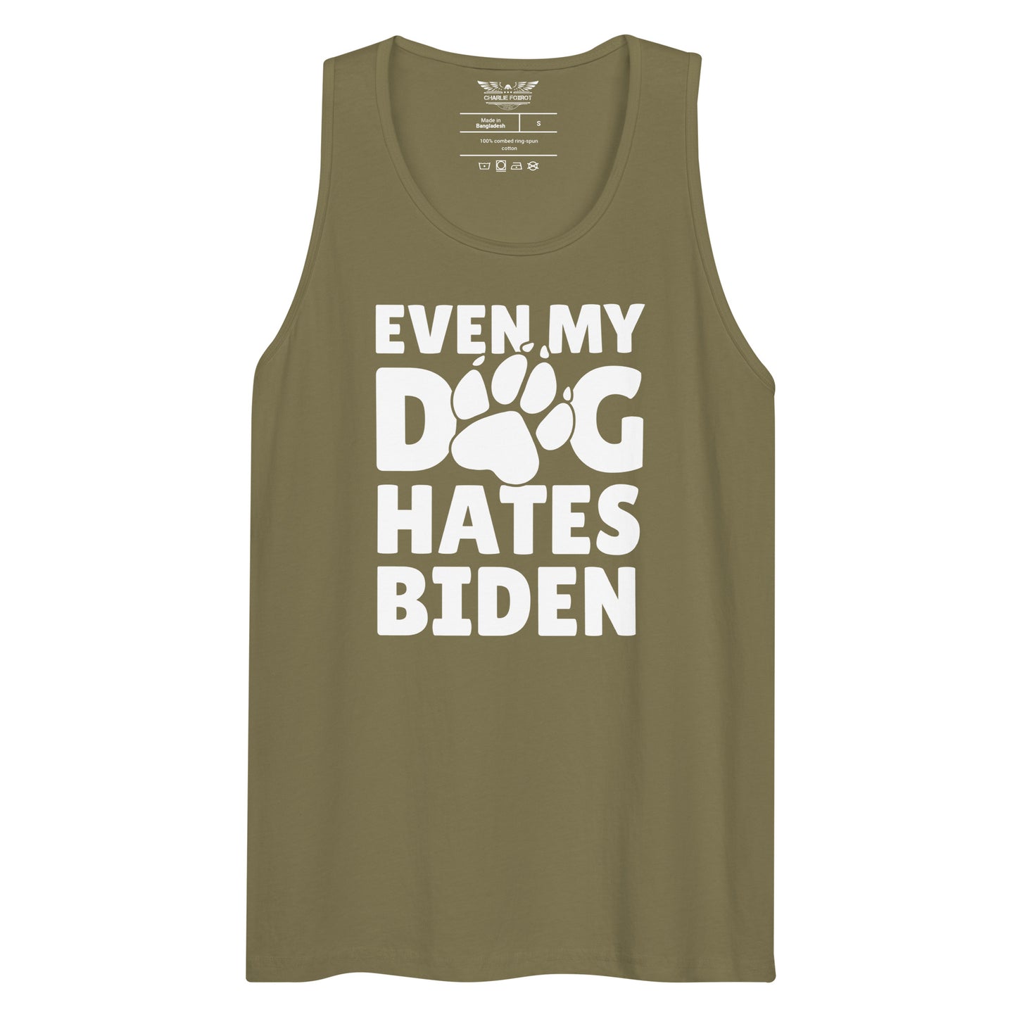 Even My Dog Hates Biden Unisex Tank Top