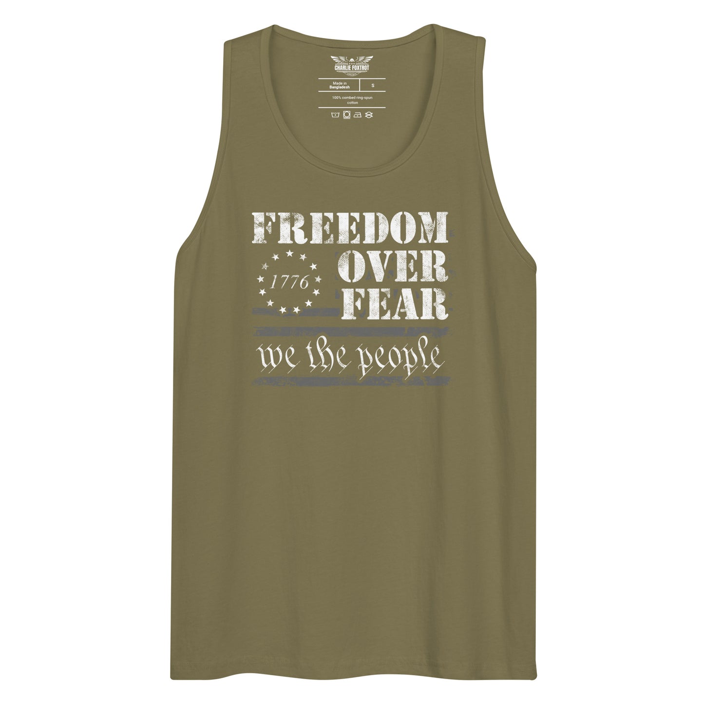 Freedom Over Fear Tank Top