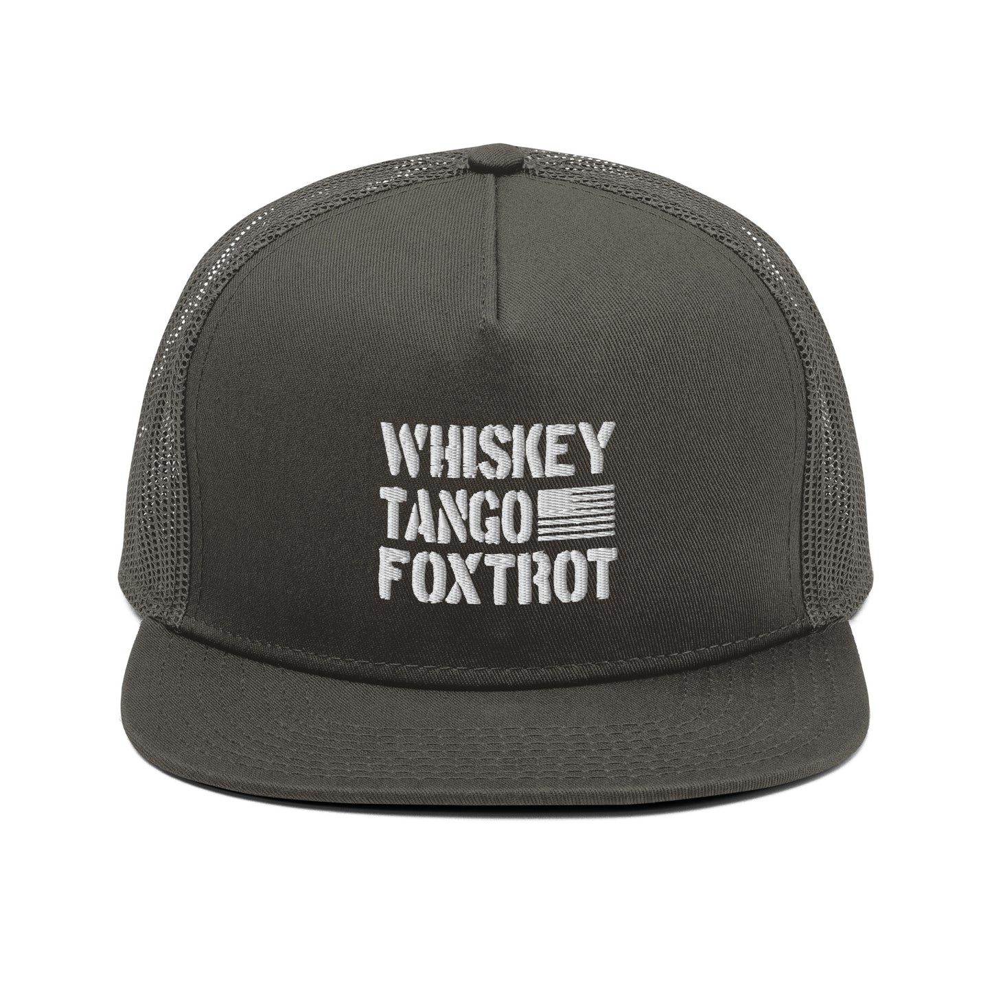 Whiskey Tango Foxtrot Mesh Back Snapback