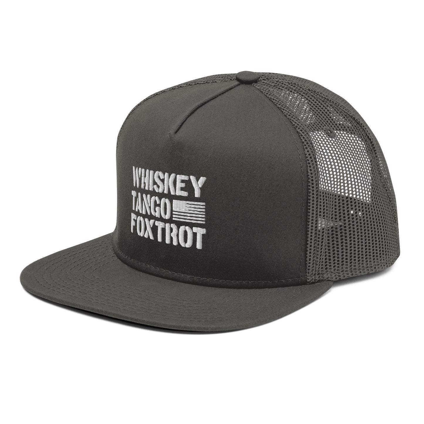 Whiskey Tango Foxtrot Mesh Back Snapback