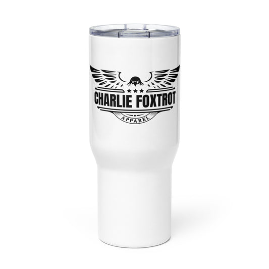 Charlie Foxtrot Travel Coffee Mug With Handle