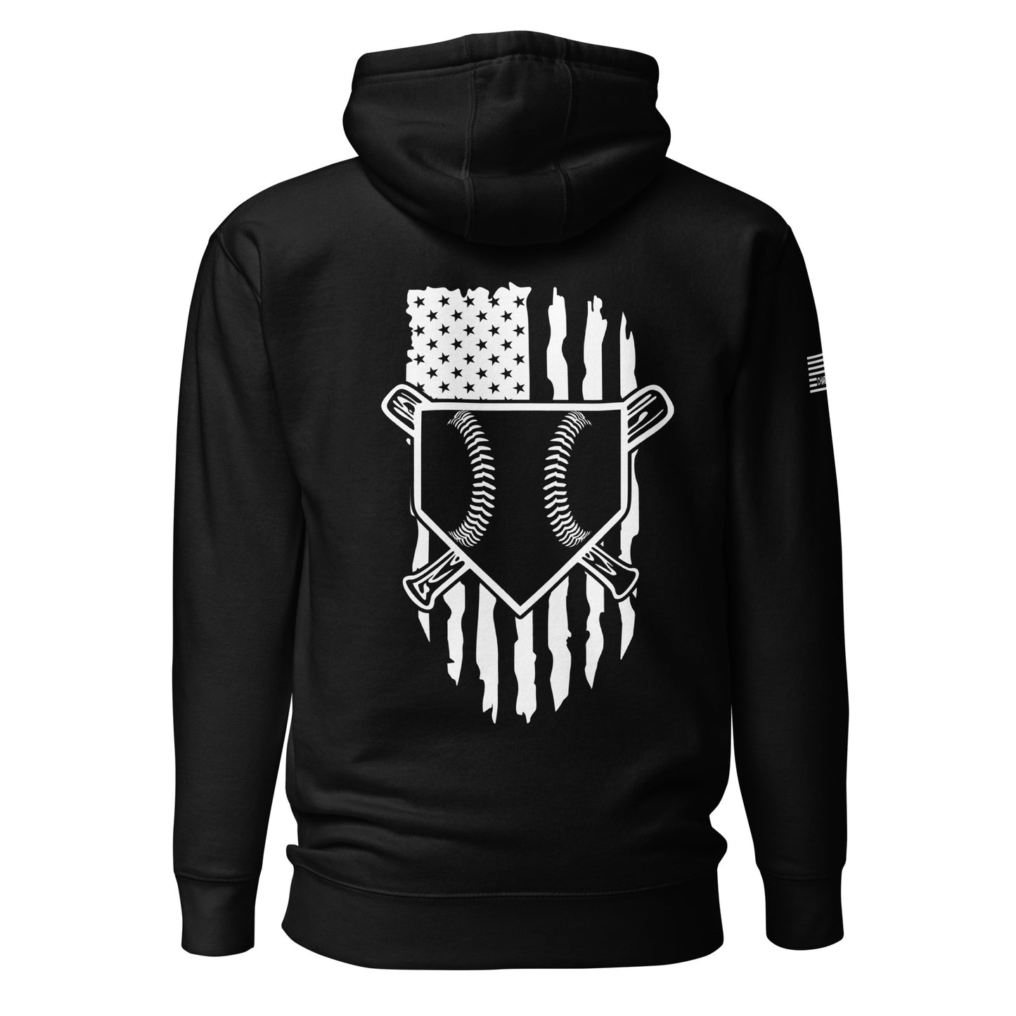 Baseball Flag Unisex Hoodie