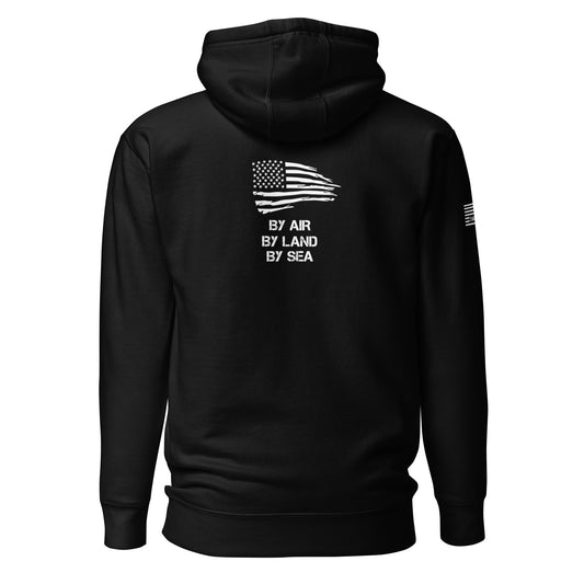 By Air By Land By Sea Unisex Hoodie
