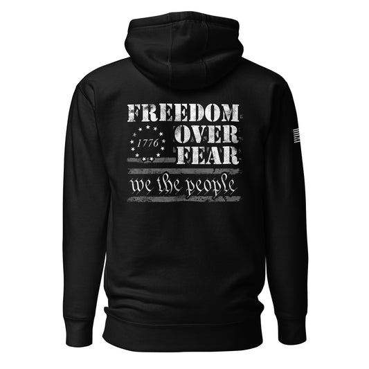 Freedom Over Fear Unisex Hoodie