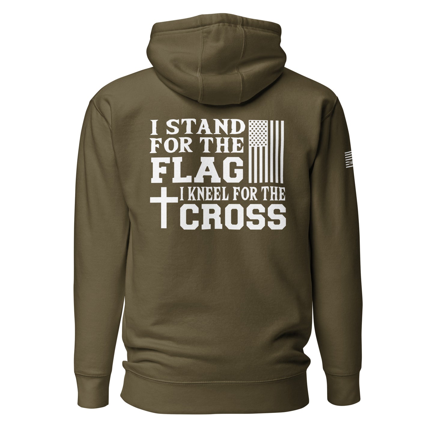 I Stand For The Flag I Kneel For The Cross Unisex Hoodie