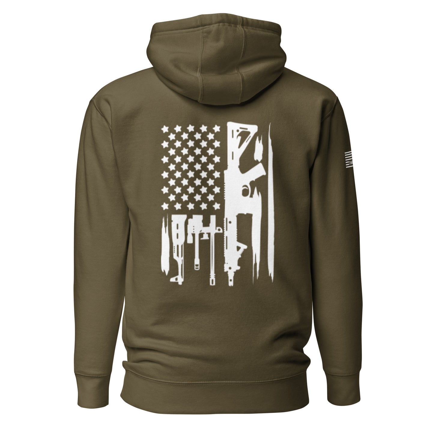 Guns Flag Unisex Hoodie