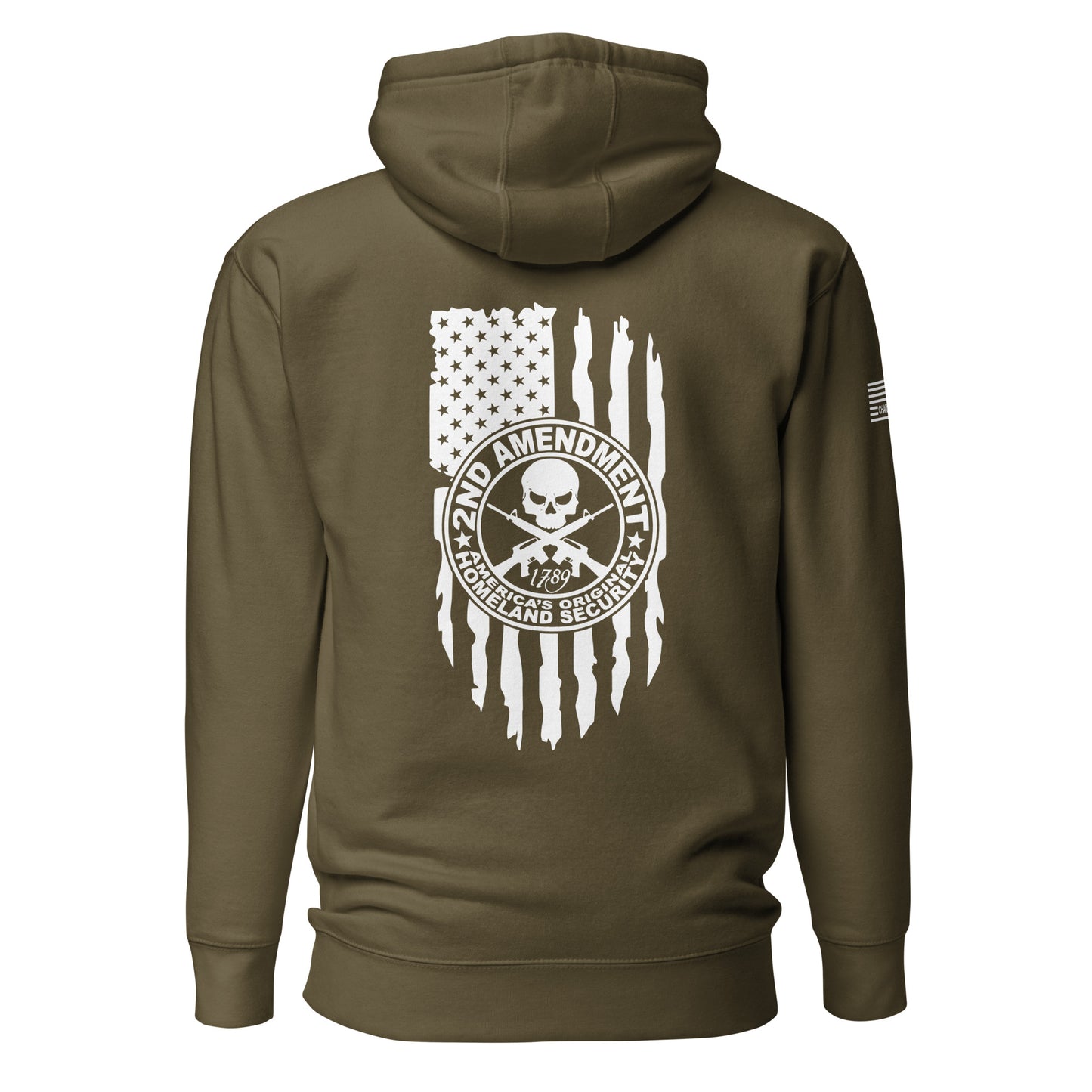 2nd Ammendment Tattered Unisex Hoodie