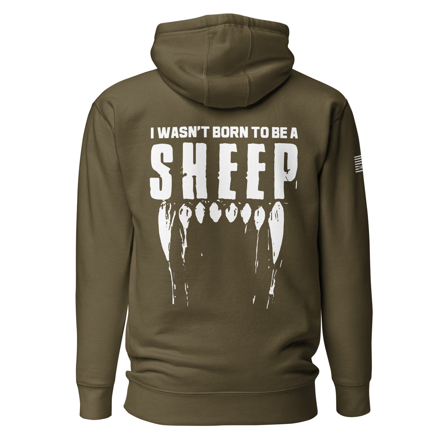 I Wasn't Born To Be A Sheep Unisex Hoodie