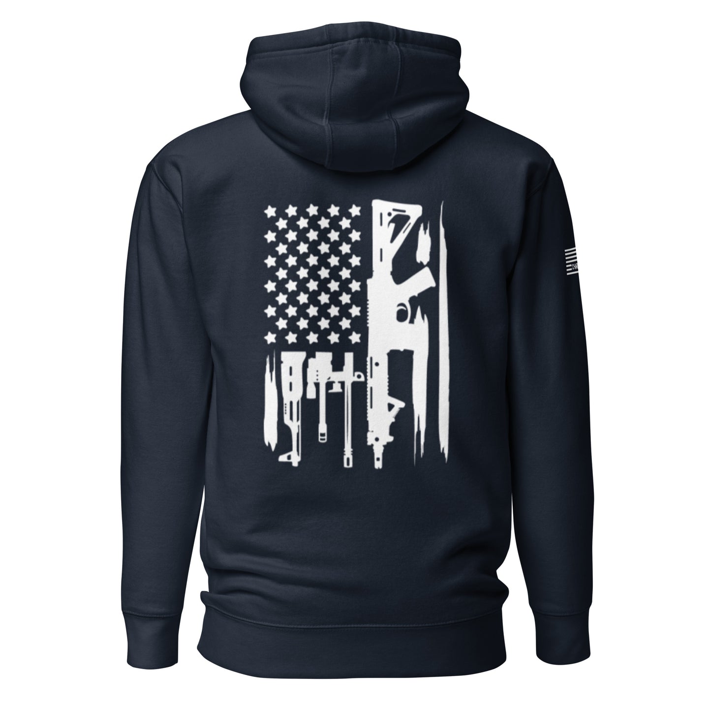 Guns Flag Unisex Hoodie