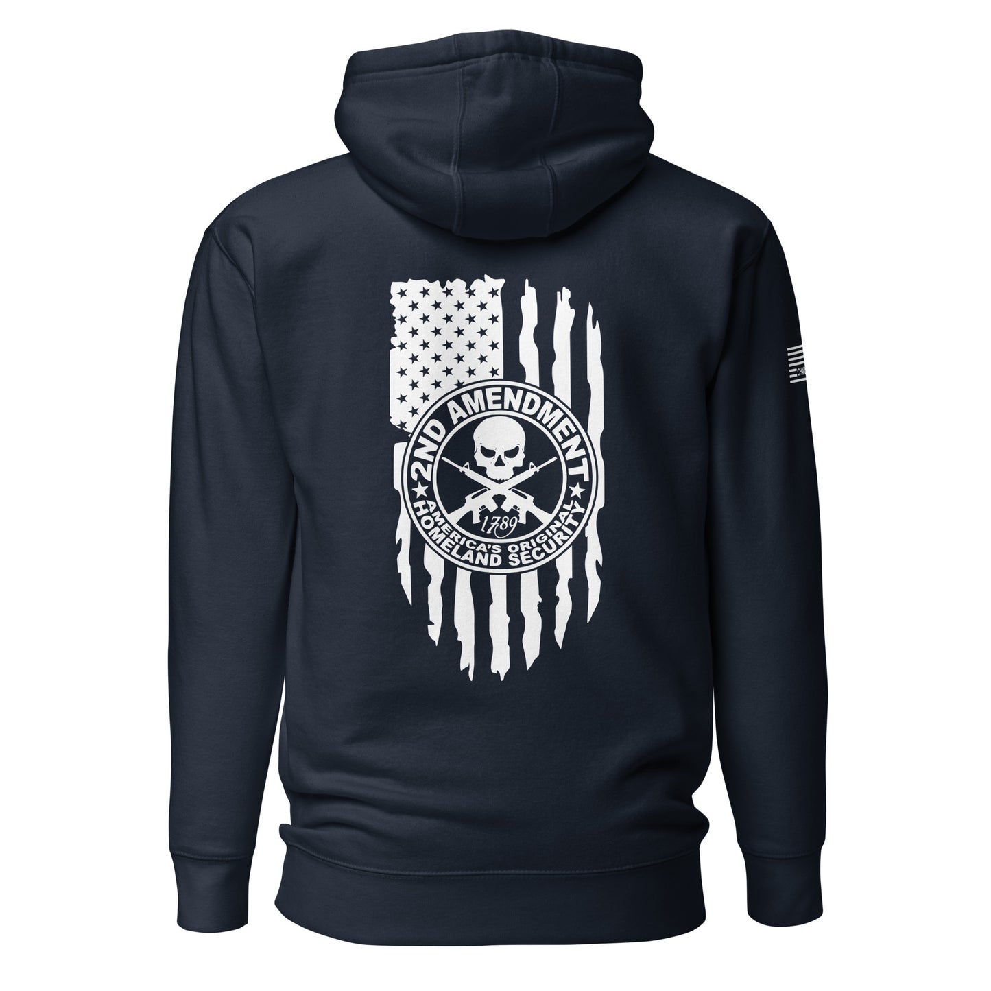 2nd Ammendment Tattered Unisex Hoodie