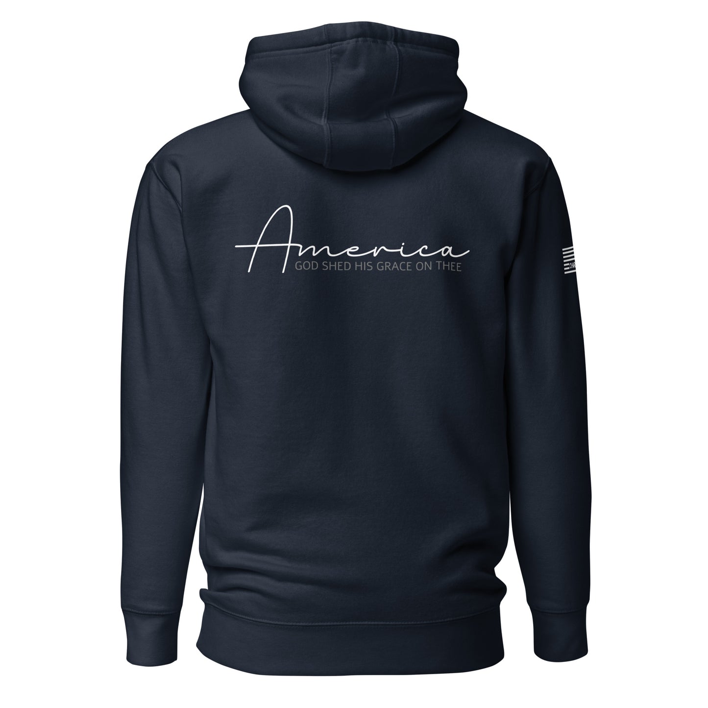 America God Shed His Grace On Thee Unisex Hoodie