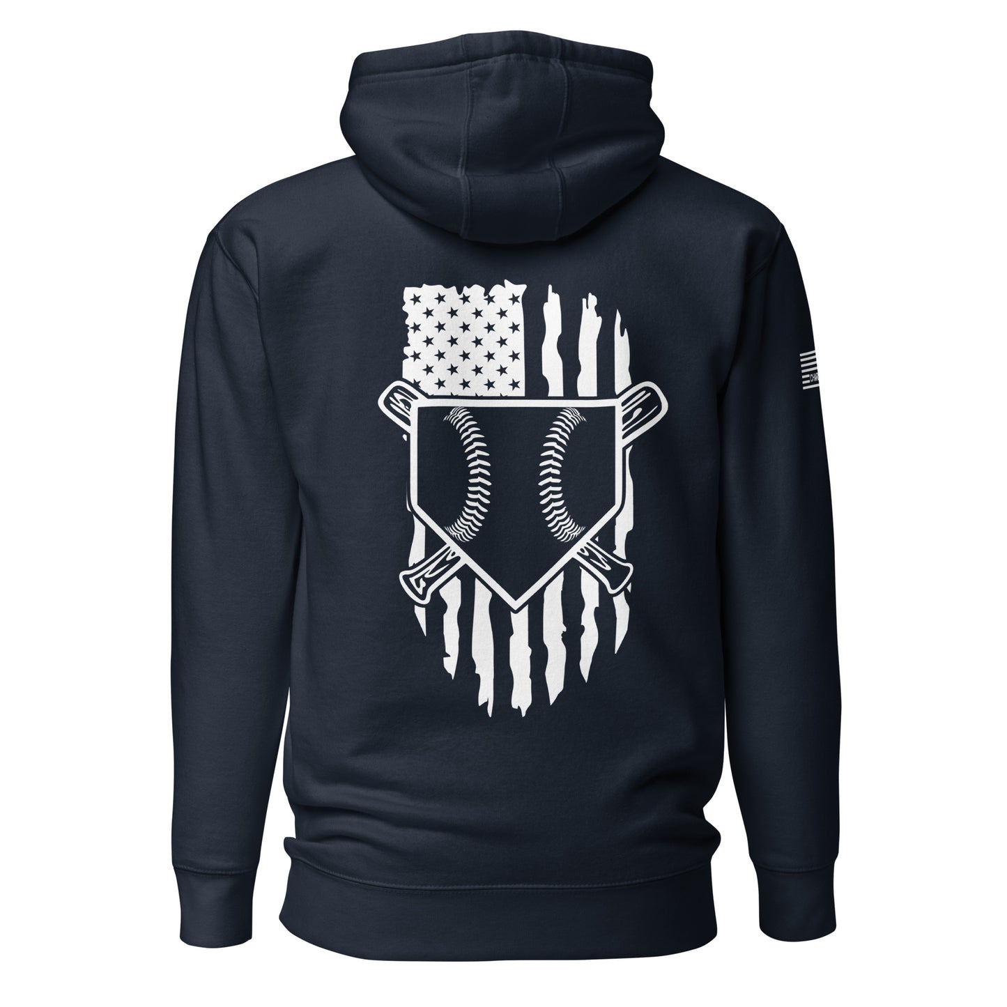 Baseball Flag Unisex Hoodie