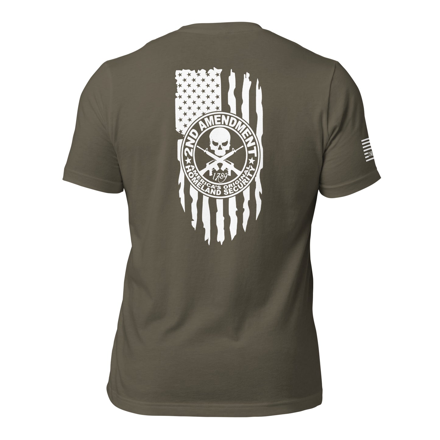 2nd Ammendment Tattered Unisex T-shirt