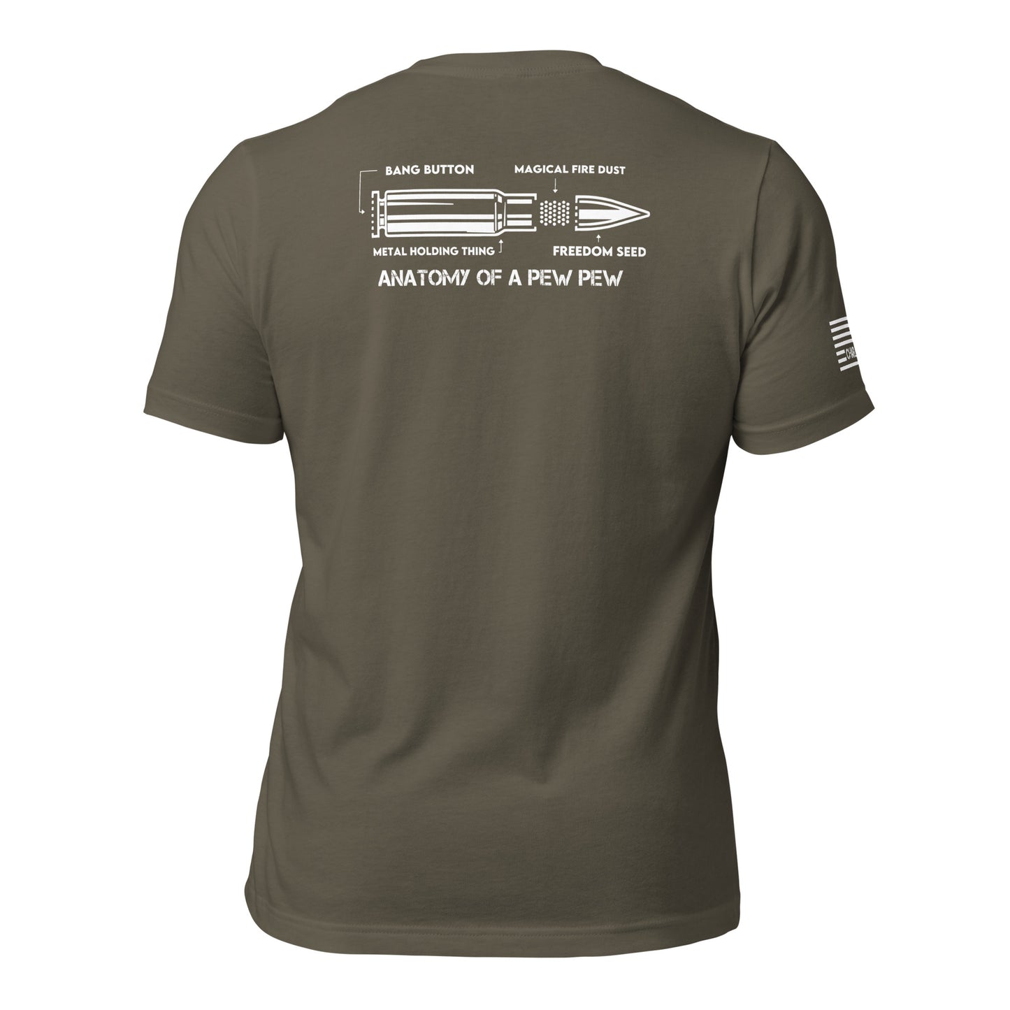 Anatomy Of A Pew Pew Unisex T-shirt