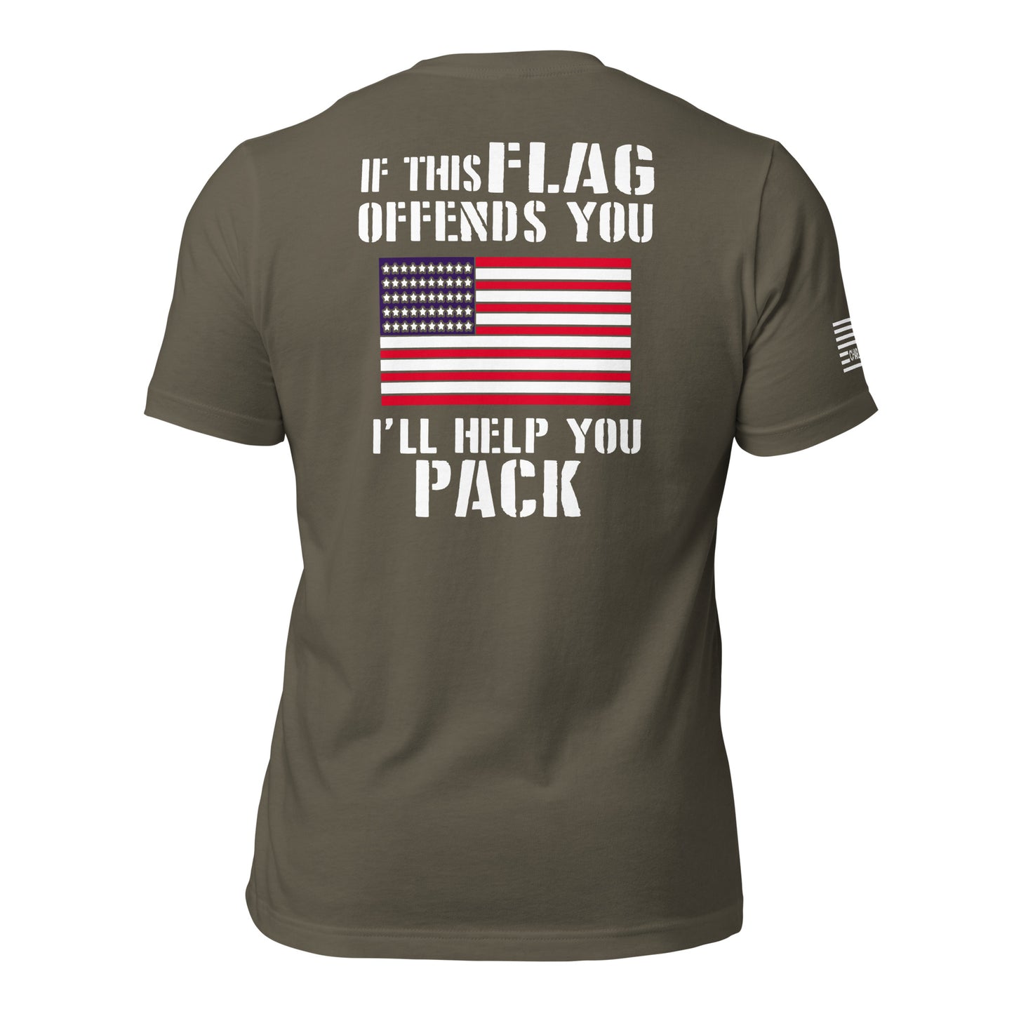 If This Flag Offends You Unisex T-shirt