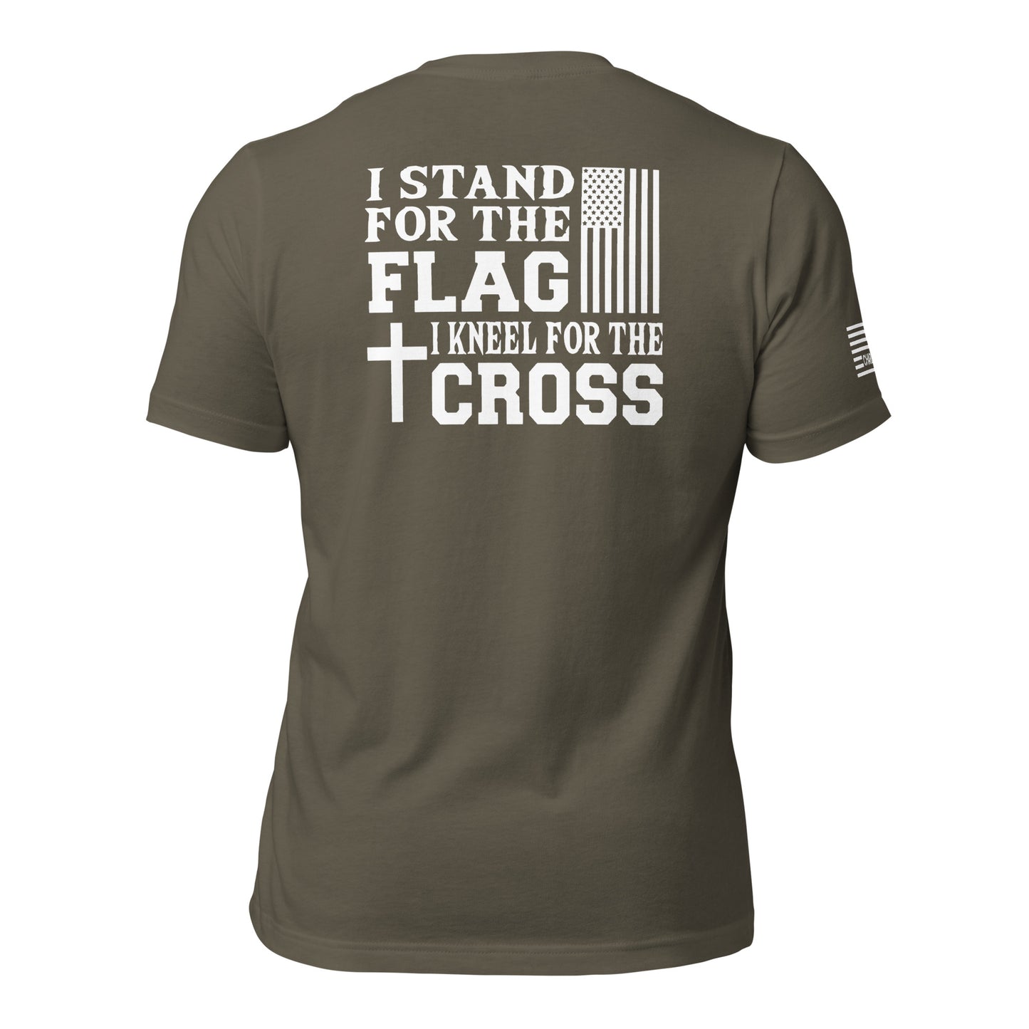 I Stand For The Flag I Kneel For The Cross Unisex T-shirt