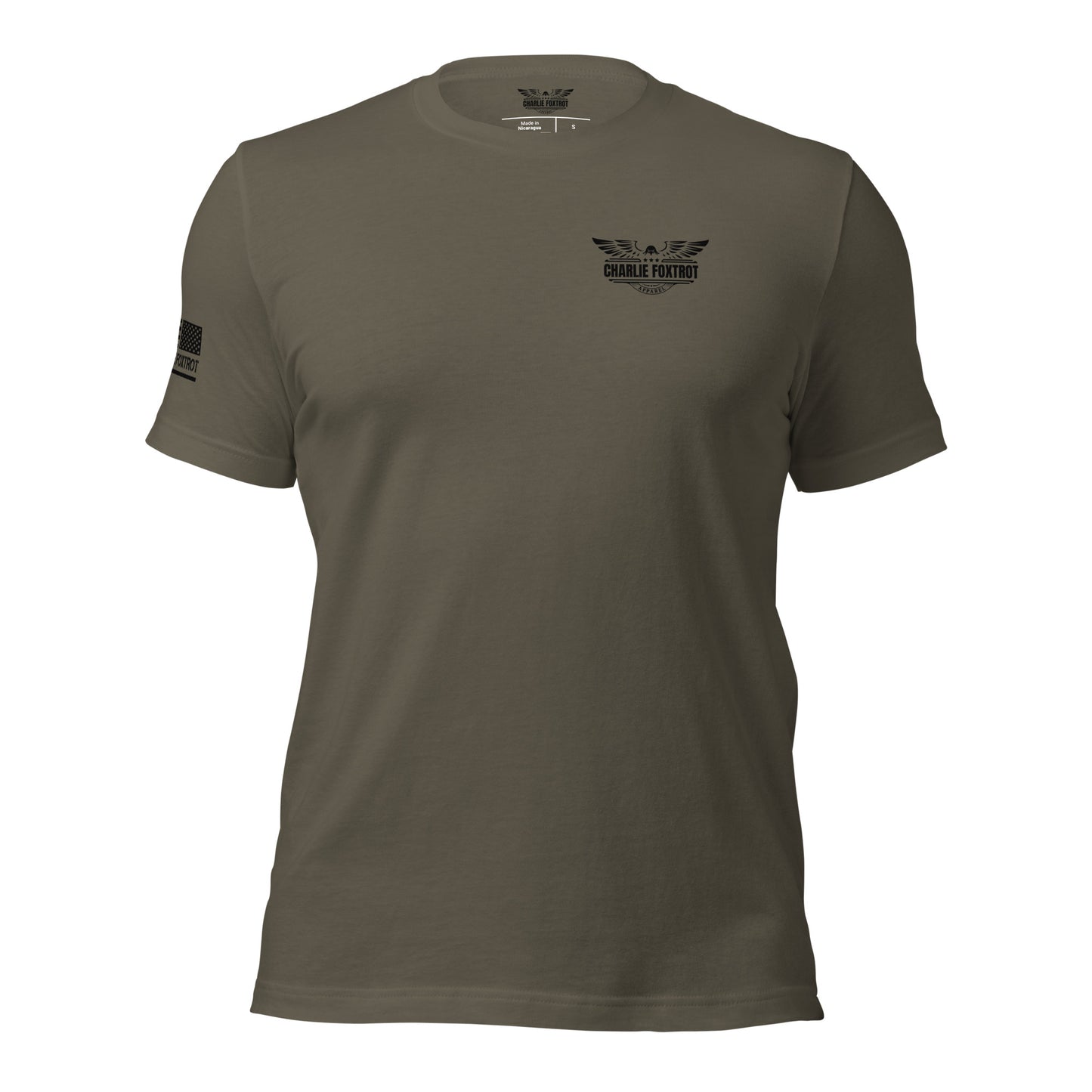 Bearded American With Guns Unisex T-shirt