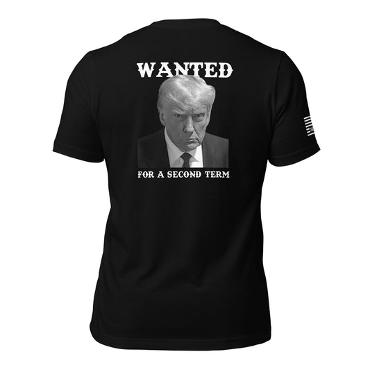 Wanted For A Second Term Unisex T-shirt