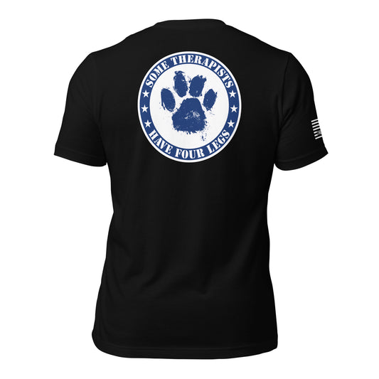 Some Therapists Have Four Legs Service Dog Unisex T-shirt