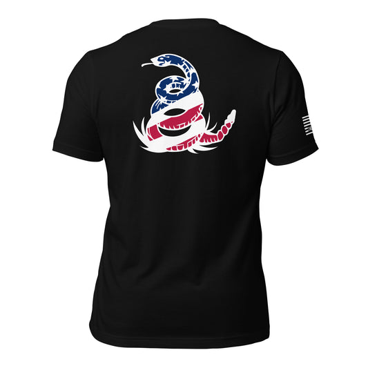 Don't Tread On Me American Flag Unisex T-shirt