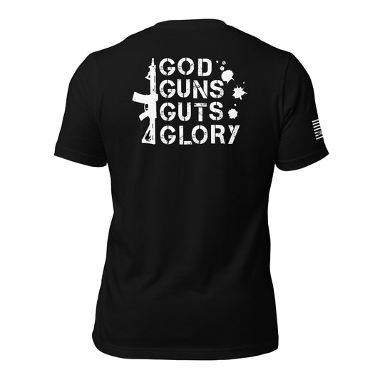 God Guns Guts Glory Unisex T-shirt