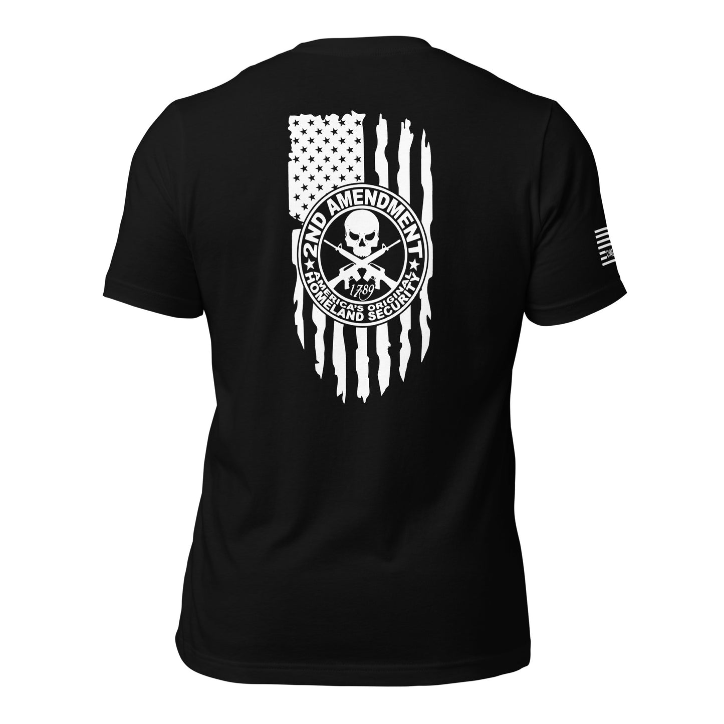 2nd Ammendment Tattered Unisex T-shirt