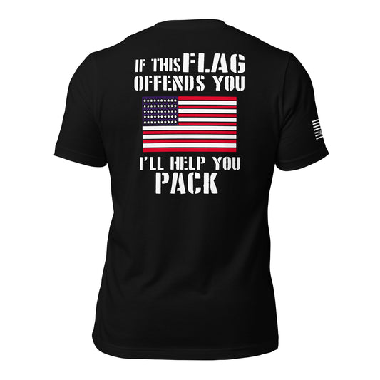 If This Flag Offends You Unisex T-shirt