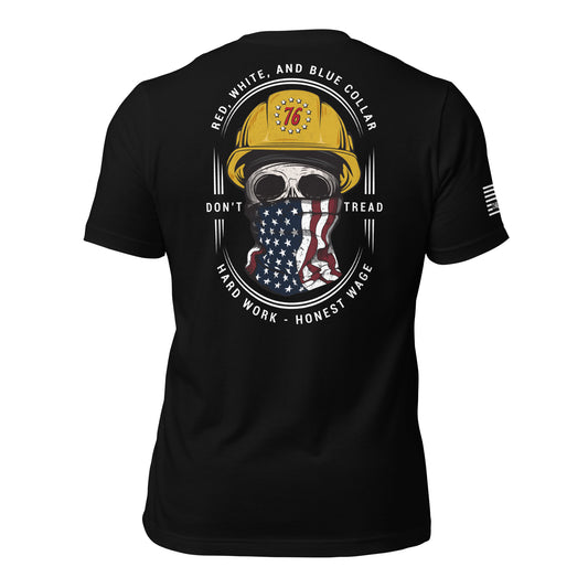 Red White And Blue Collar Unisex t-shirt