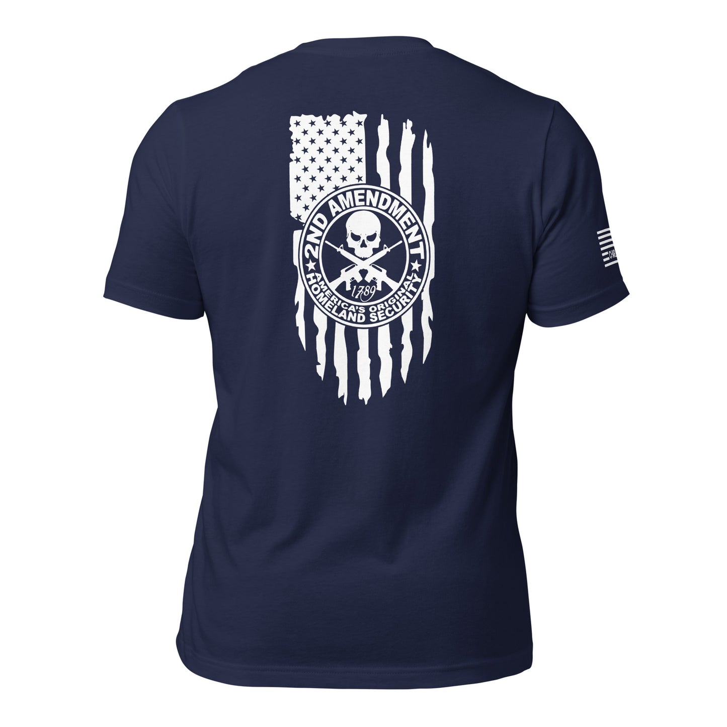 2nd Ammendment Tattered Unisex T-shirt