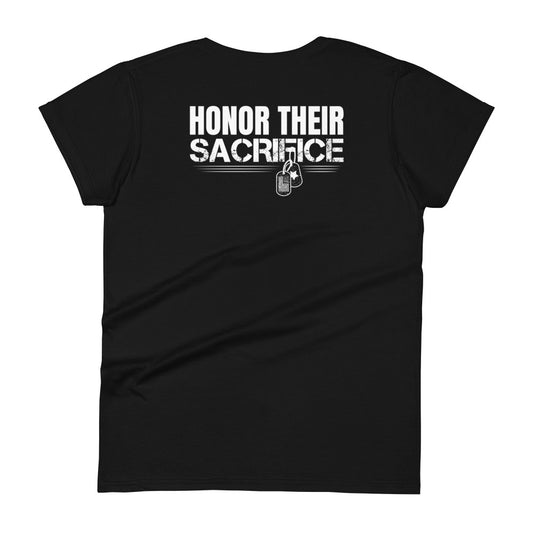 Honor Their Sacrifice Women's T-shirt