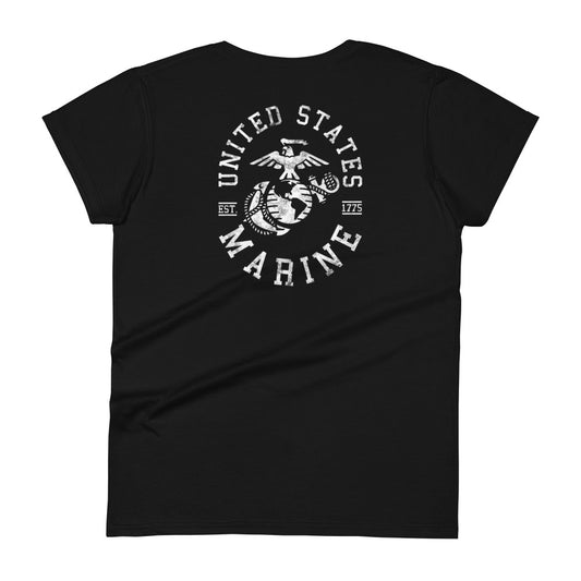 United States Marine Women's short sleeve T-shirt