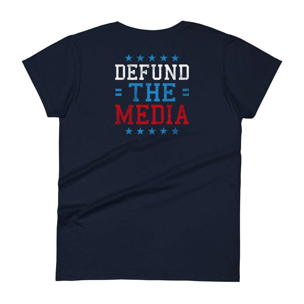 Defund The Media Women's T-shirt