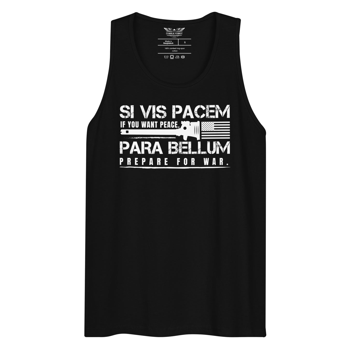 Si Vis Pacem Para Bellum Unisex Tank Top