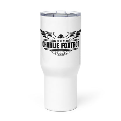 Charlie Foxtrot Travel Coffee Mug With Handle