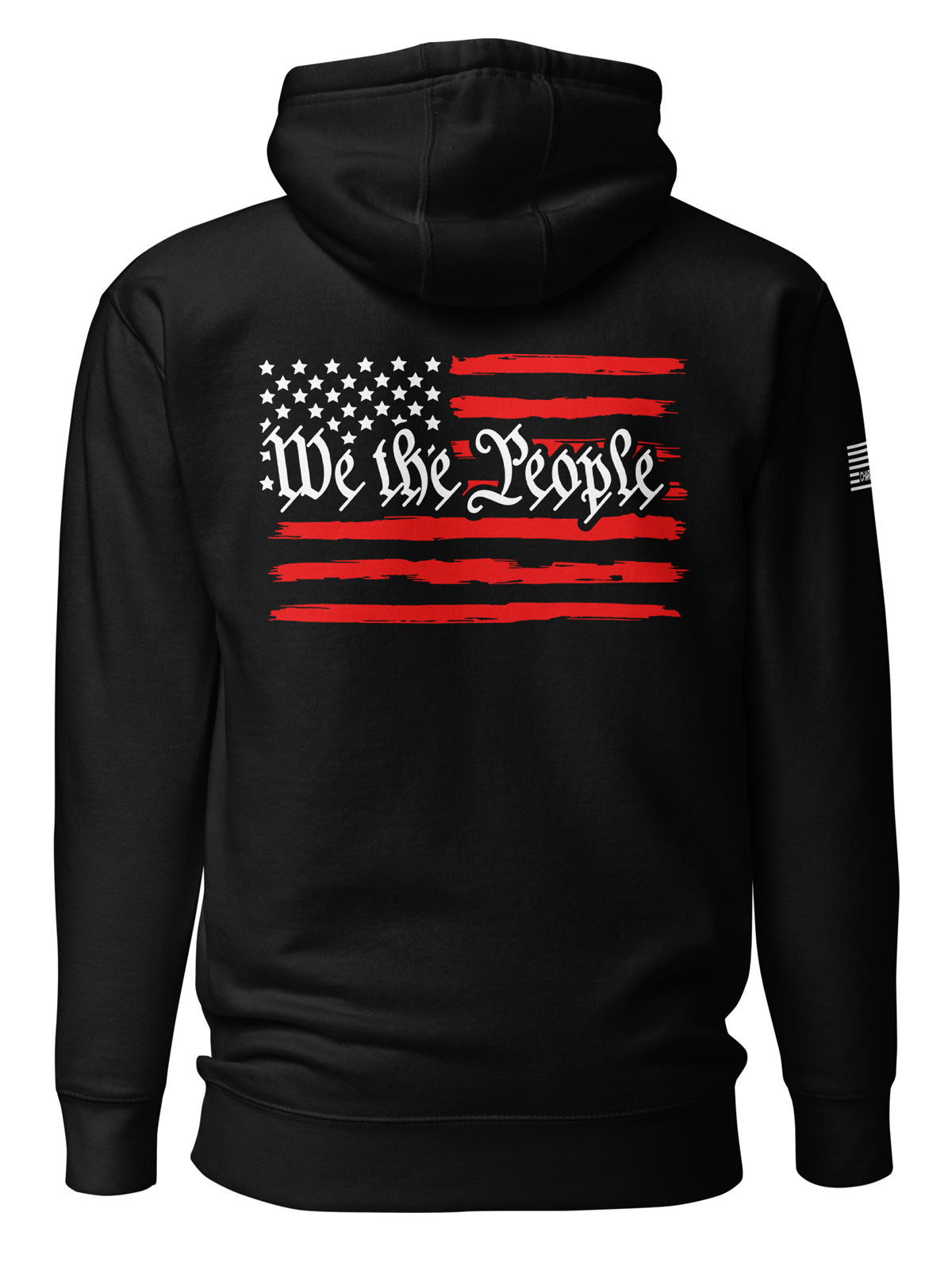 We The People Red Flag Unisex Hoodie