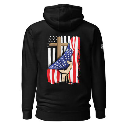 Faith And Freedom Flag Unisex Hoodie