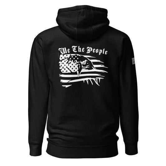 We The People Eagle Flag Unisex Hoodie