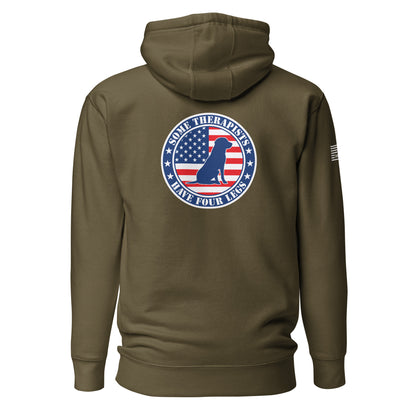 Some Therapists Have Four Legs Service Dog Labrador Unisex Hoodie