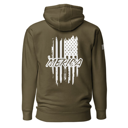 Merica Flag Unisex Hoodie