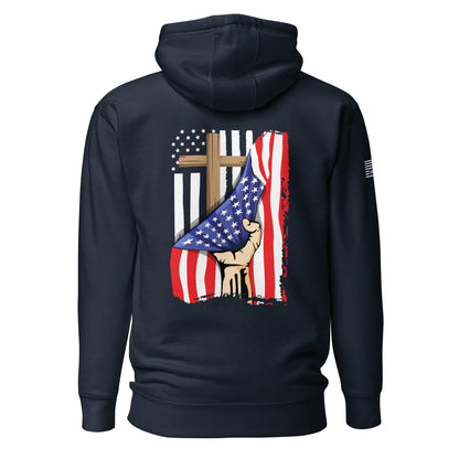 Faith And Freedom Flag Unisex Hoodie